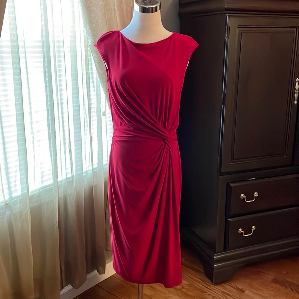 Wine color Ralph Lauren Dress size 12